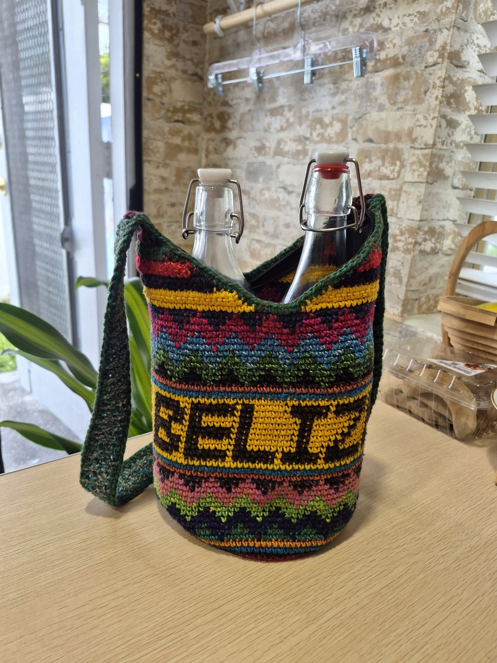 Belize Handmade Crocheted Sturdy Quality Tote Bag